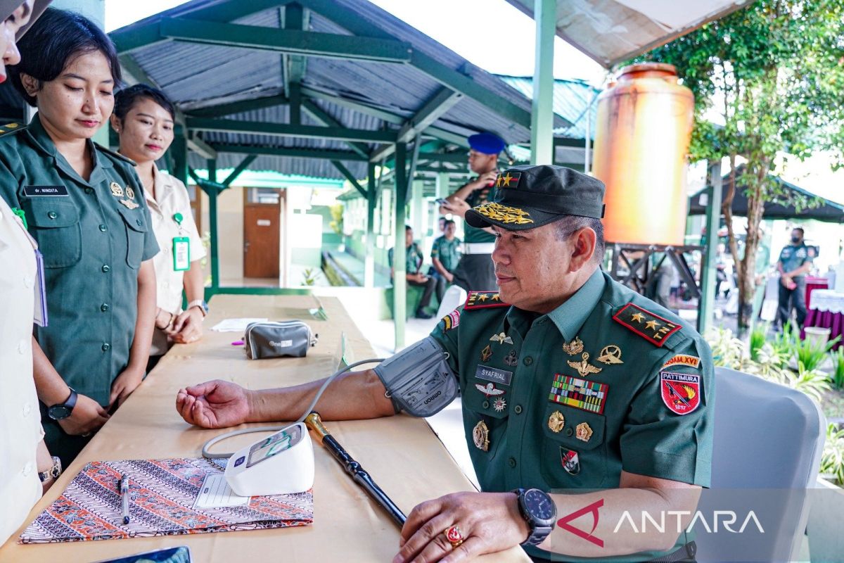 Gelar aksi donor, Kodam Pattimura hasilkan 225 kantong darah