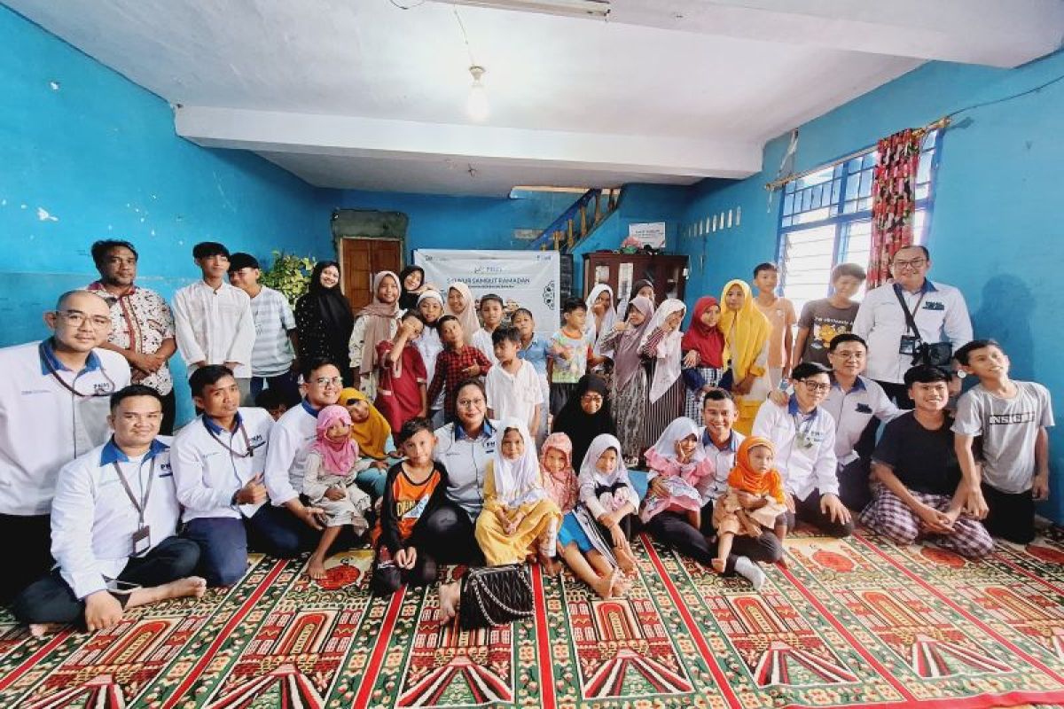 PNM peduli berbagi  kebaikan dengan anak yatim sambut Ramadhan