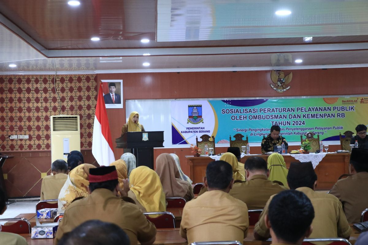 Pemkab Serang komitmen tingkatkan pelayanan publik