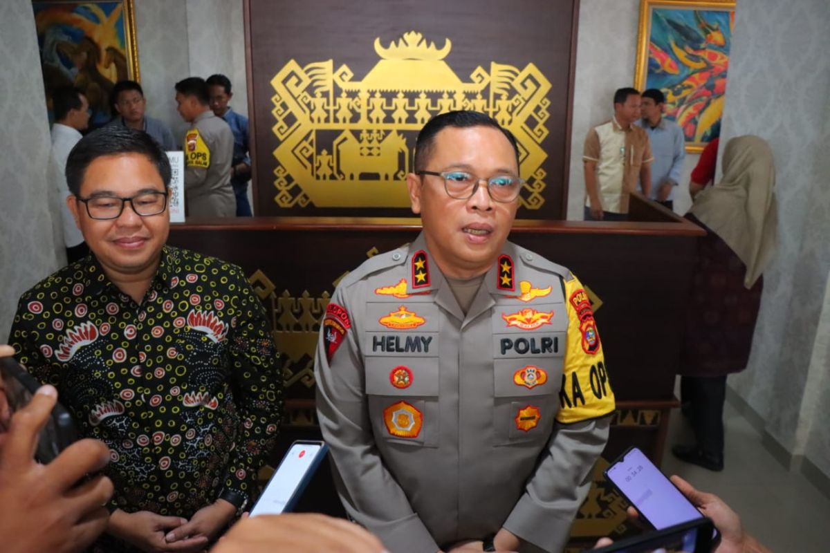 Kapolda Lampung jamin keamanan rapat pleno tingkat provinsi