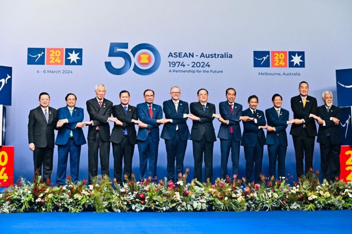 Le président participe à la réception du sommet spécial ASEANAustralie