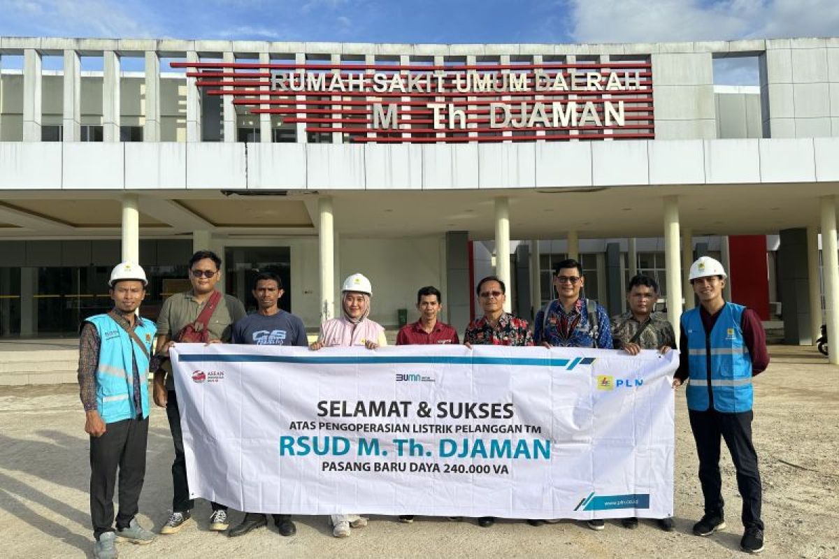 RSUD M. Th. Djaman Sanggau sambung Listrik 240.000 VA