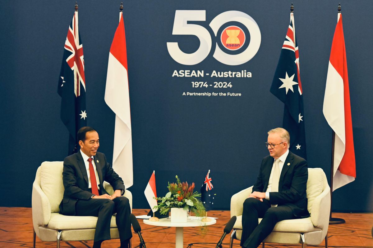 Presiden Jokowi sampaikan empat upaya perkuat kerja sama RI-Australia