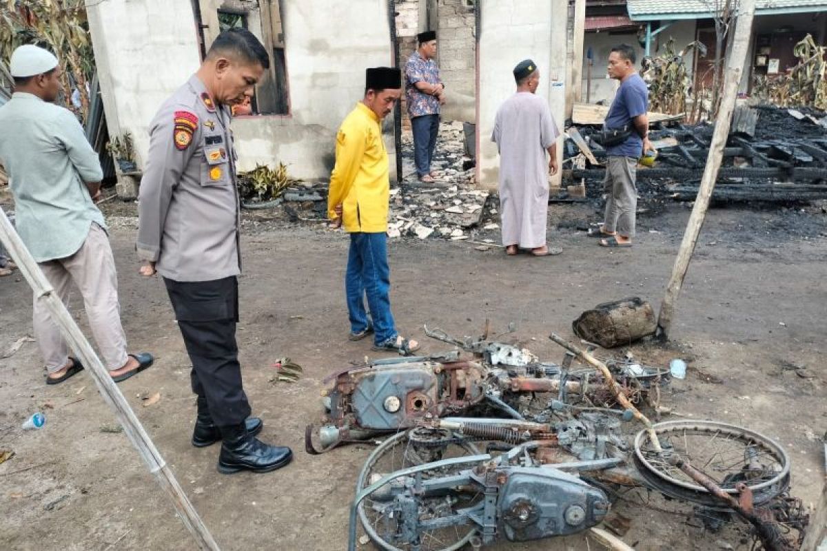 Kebakaran di Desa Sepahat Bengkalis, satu orang tewas