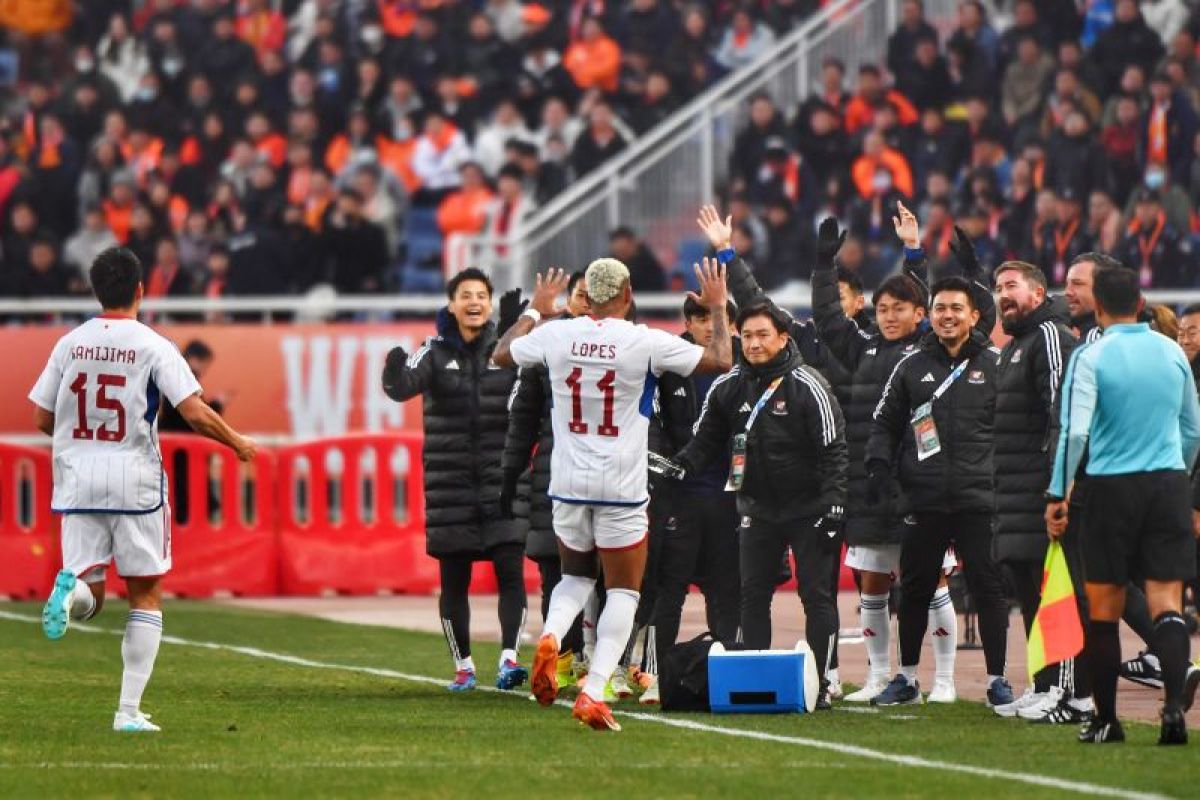 Yokohama kalahkan Shandong 2-1 dalam perempat final Liga Champions Asia