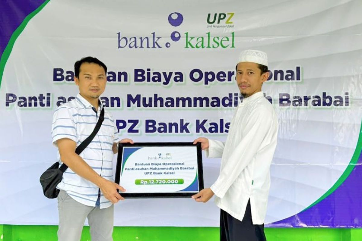 UPZ Bank Kalsel bantu Biaya Operasional Panti Asuhan Muhammadiyah Barabai
