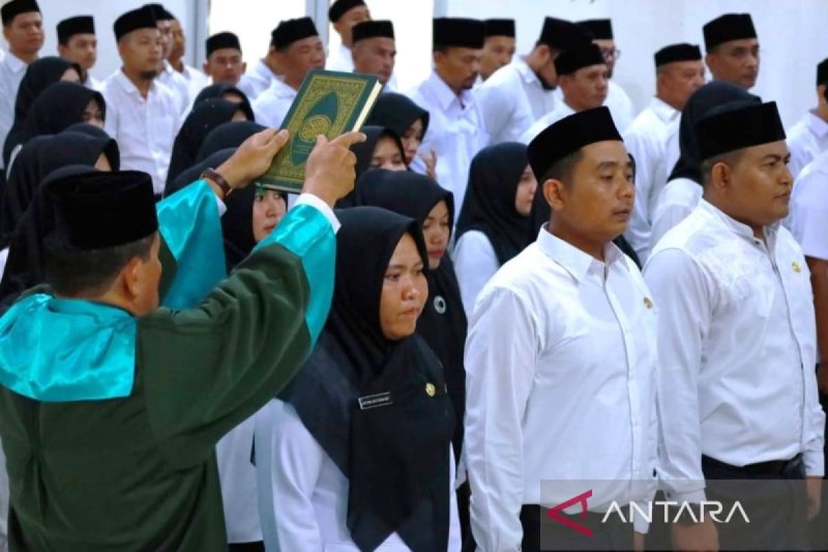 259 PPPK dan satu CPNS di Aceh Barat terima SK pengangkatan, begini harapan pemkab