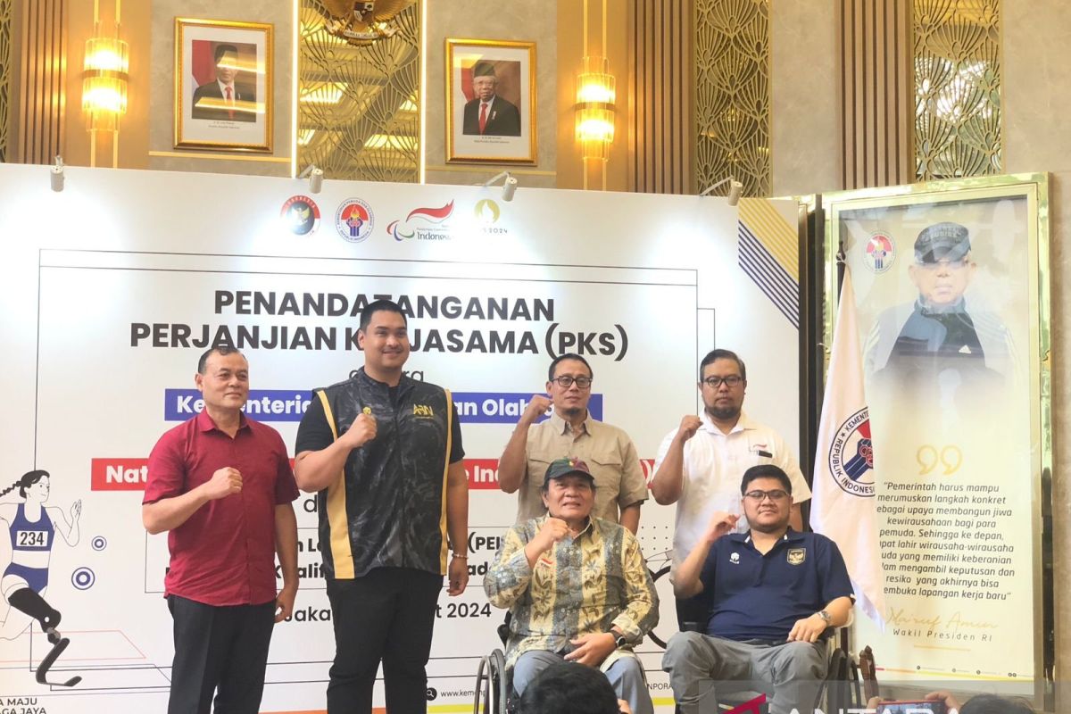 Menpora gelontorkan Rp36 miliar pada NPC untuk persiapan Paralimpiade