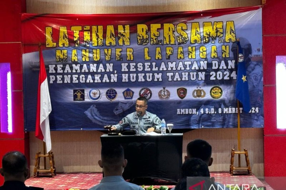 Bakamla gelar latihan bersama perkuat sinergitas antar-pengawas laut