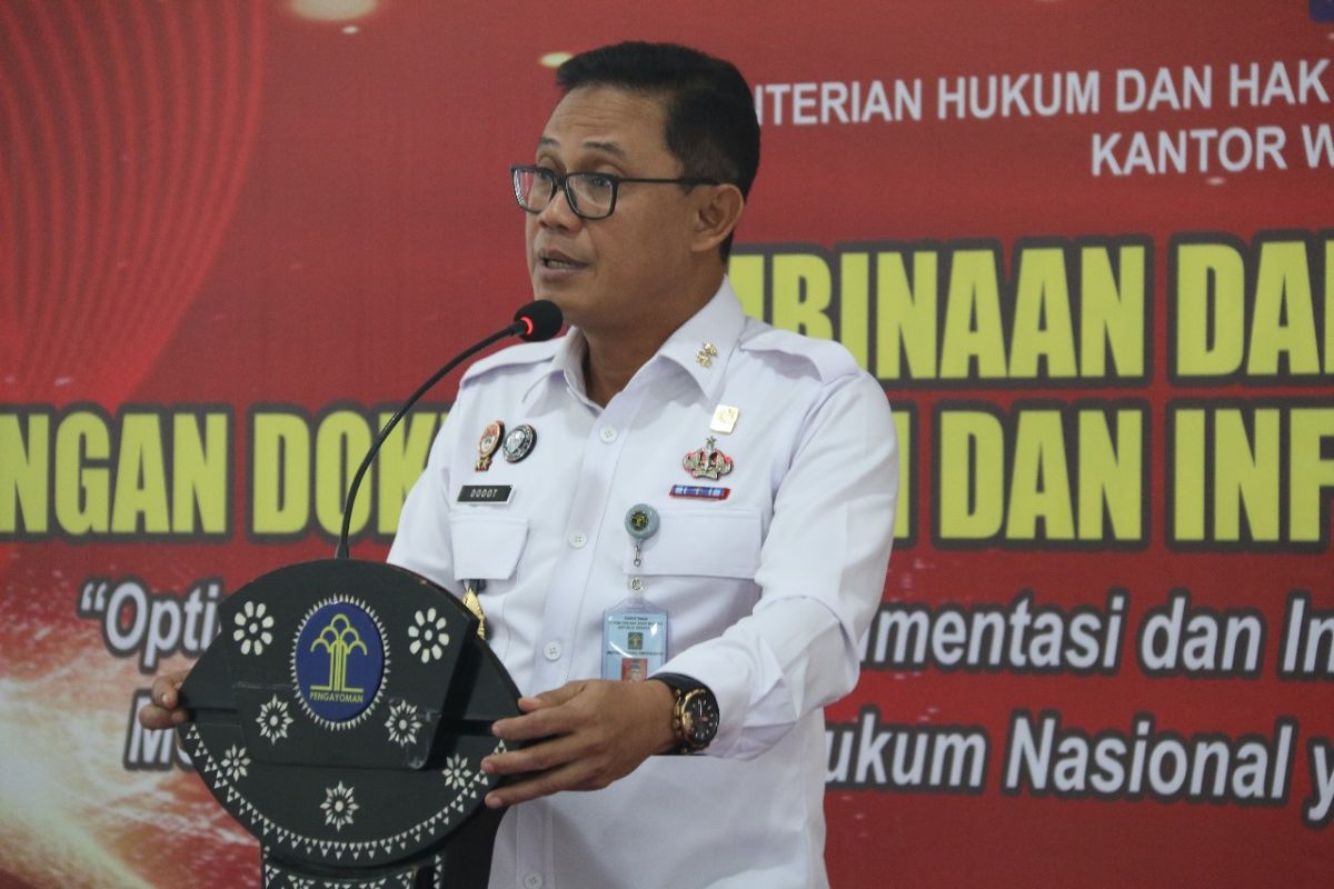 Kemkumham Banten lakukan pembinaan dan pengembangan 18 JDIH
