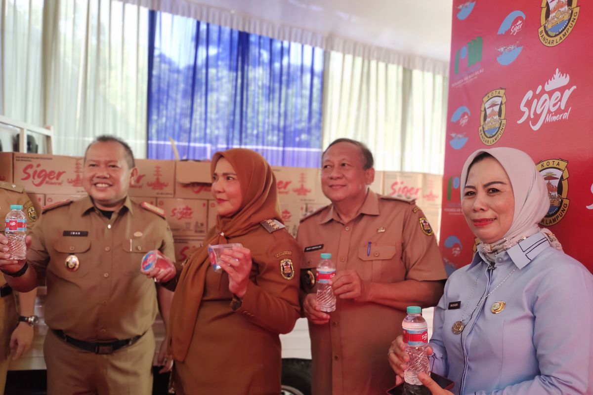 Air minum Siger mulai dipasarkan