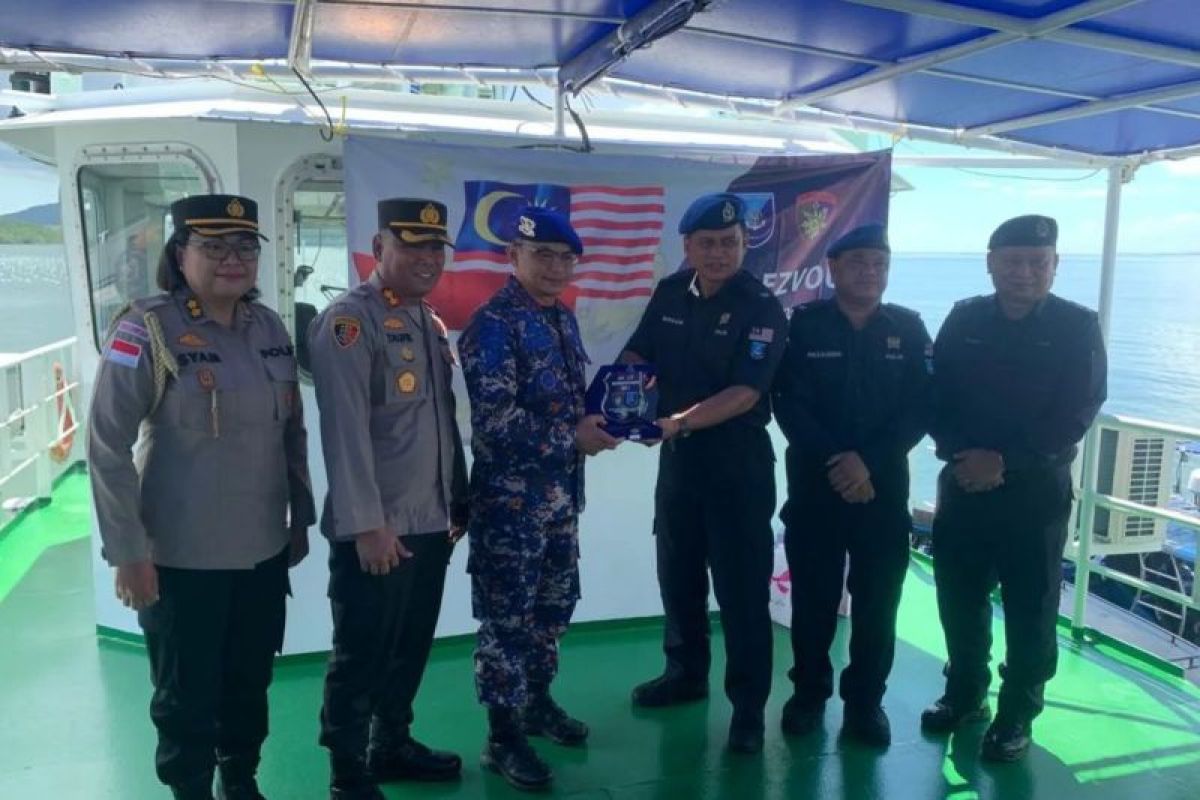 Polda Kaltara - PDRM Perkuat Kerjasama Penanganan Kejahatan di Perbatasan Malaysia