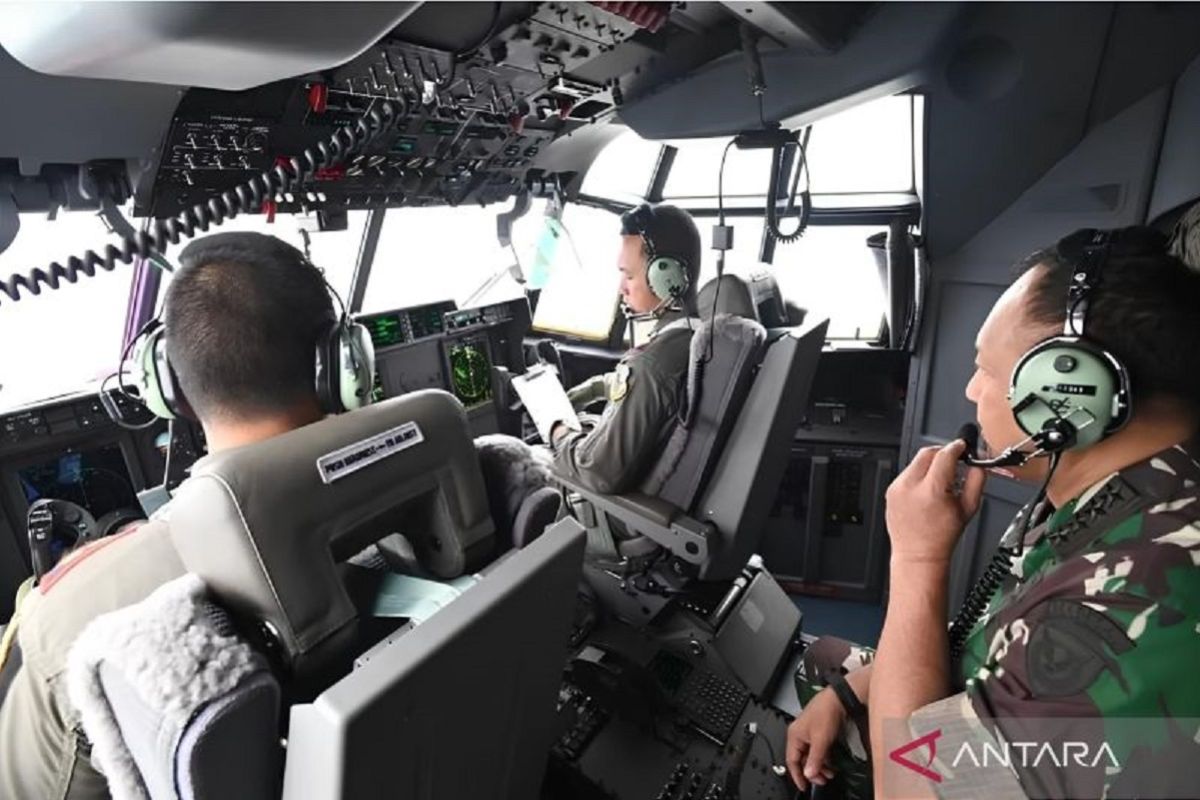 KSAU pantau perjalanan pertama pesawat C-130J Super Hercules ke Merauke