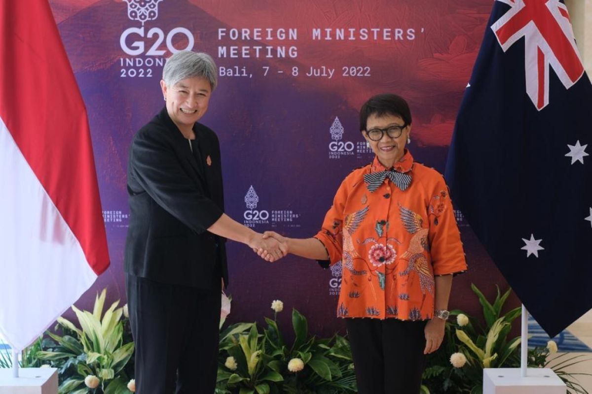 Menlu RI Retno Marsudi dan Australia bahas kerja sama transisi energi