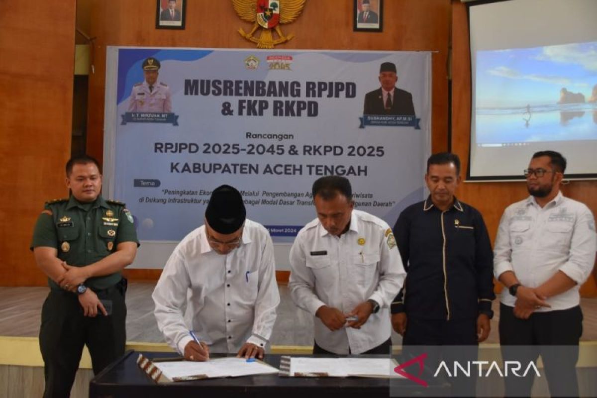 Pemkab Aceh Tengah gelar Musrenbang RPJMD 2025-2045