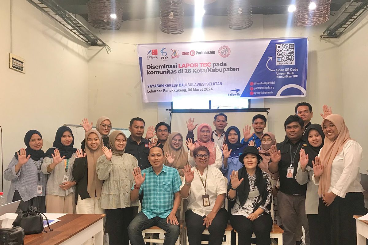Organisasi penyintas sosialisasikan aplikasi Lapor TBC ke OPD Makassar