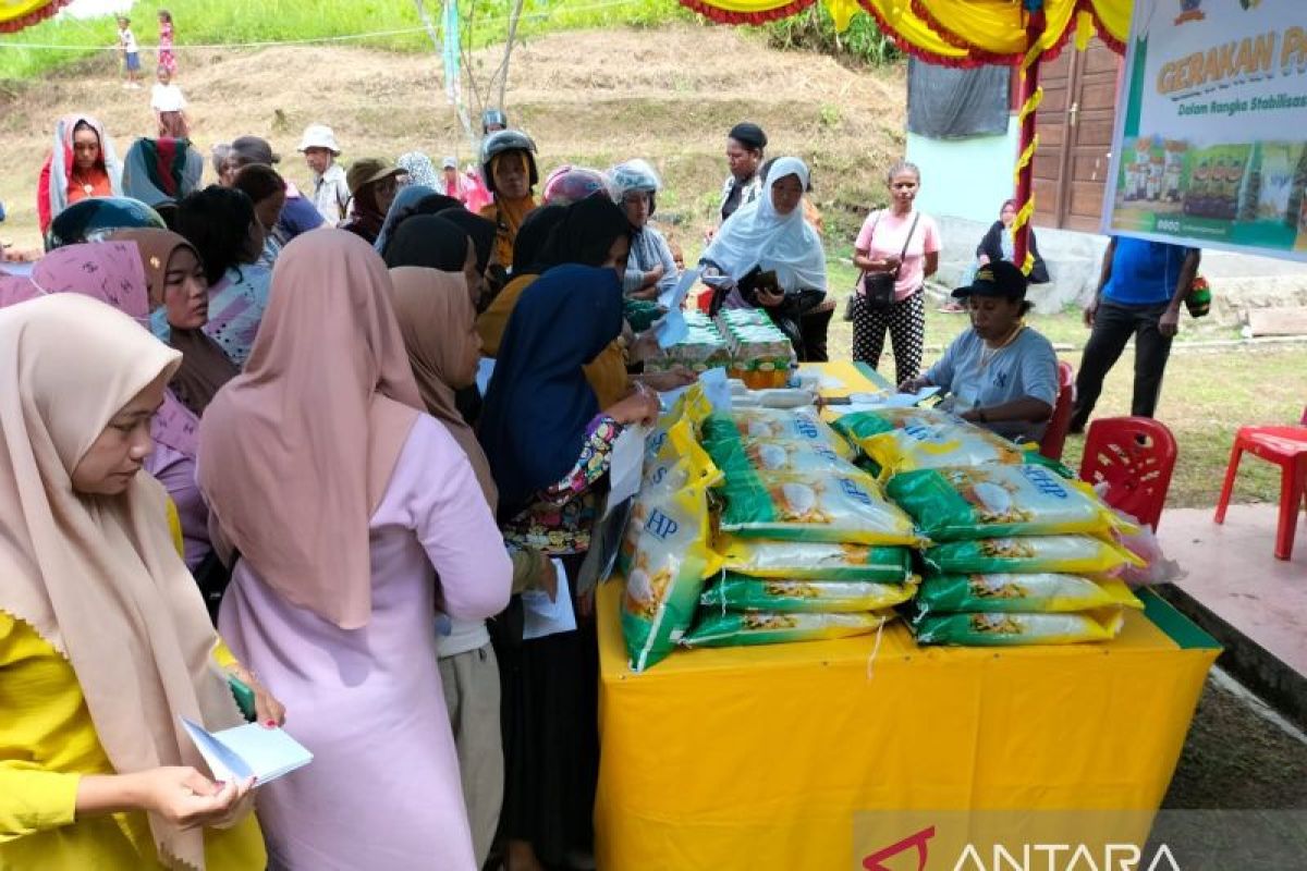 Pemkab Sorsel gelar gerakan pangan murah jaga stabilitas harga