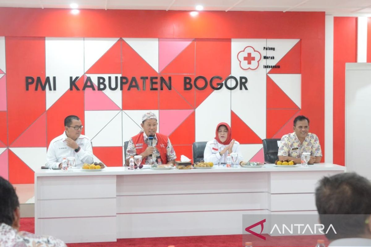 Pj Bupati: Pemkab Bogor perkuat kolaborasi kemanusiaan dengan PMI