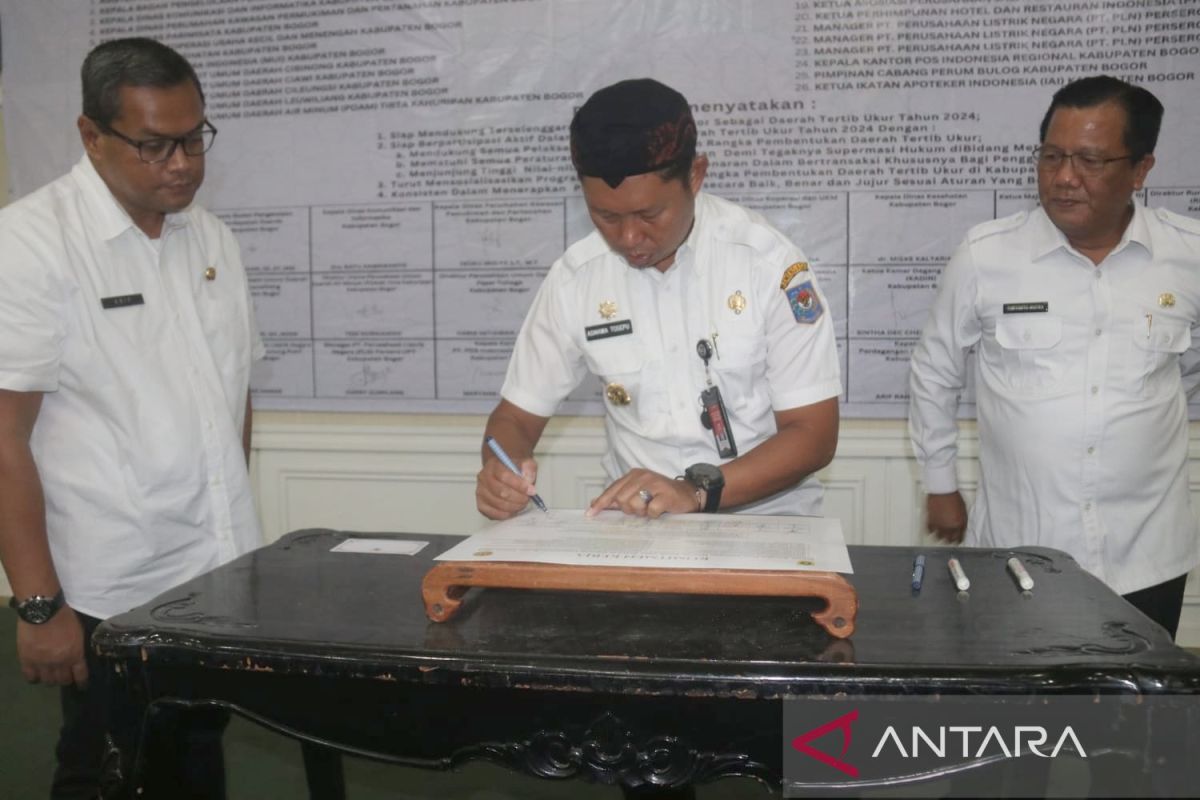 Pj Bupati komitmen jadikan Bogor daerah tertib ukur dalam hal perniagaan