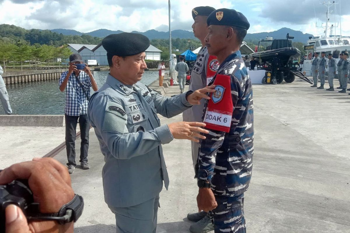 Bakamla RI latihan bersama tegakkan hukum dan keamanan di laut timur