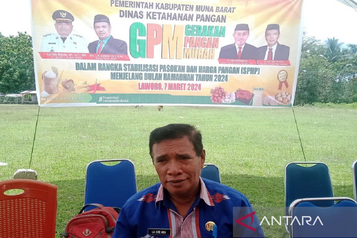 Pemkab Muna Barat sediakan beras lima ton saat gelaran GPM