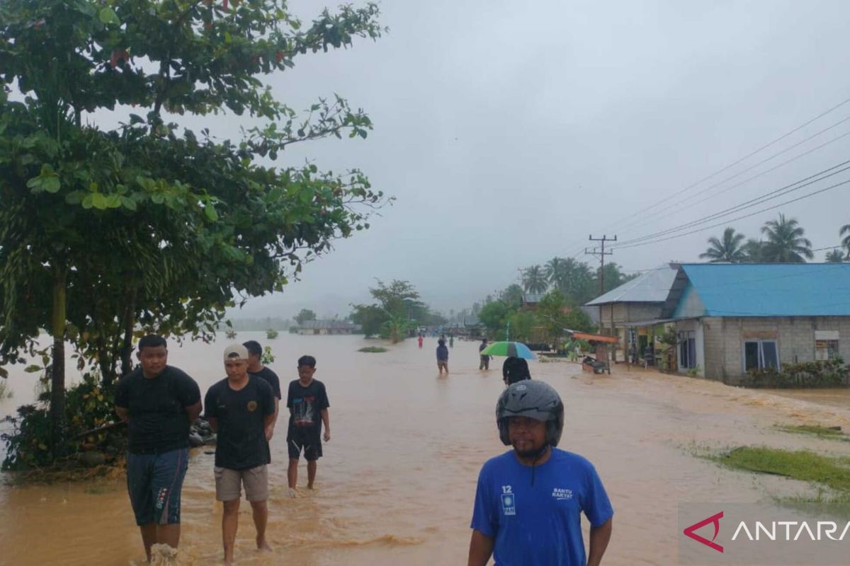 Dua kecamatan di Gorontalo Utara terendam banjir