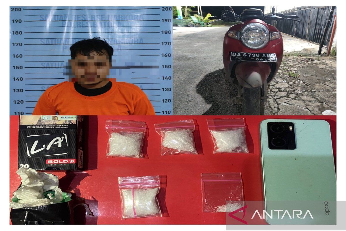 Polres Batola gagalkan transaksi 20,37 gram sabu di Pelabuhan Ferry Jelapat I