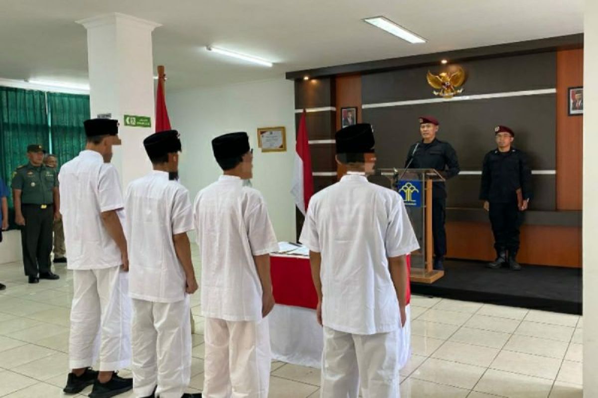 Empat napiter Lapas Nusakambangan berikrar setia NKRI