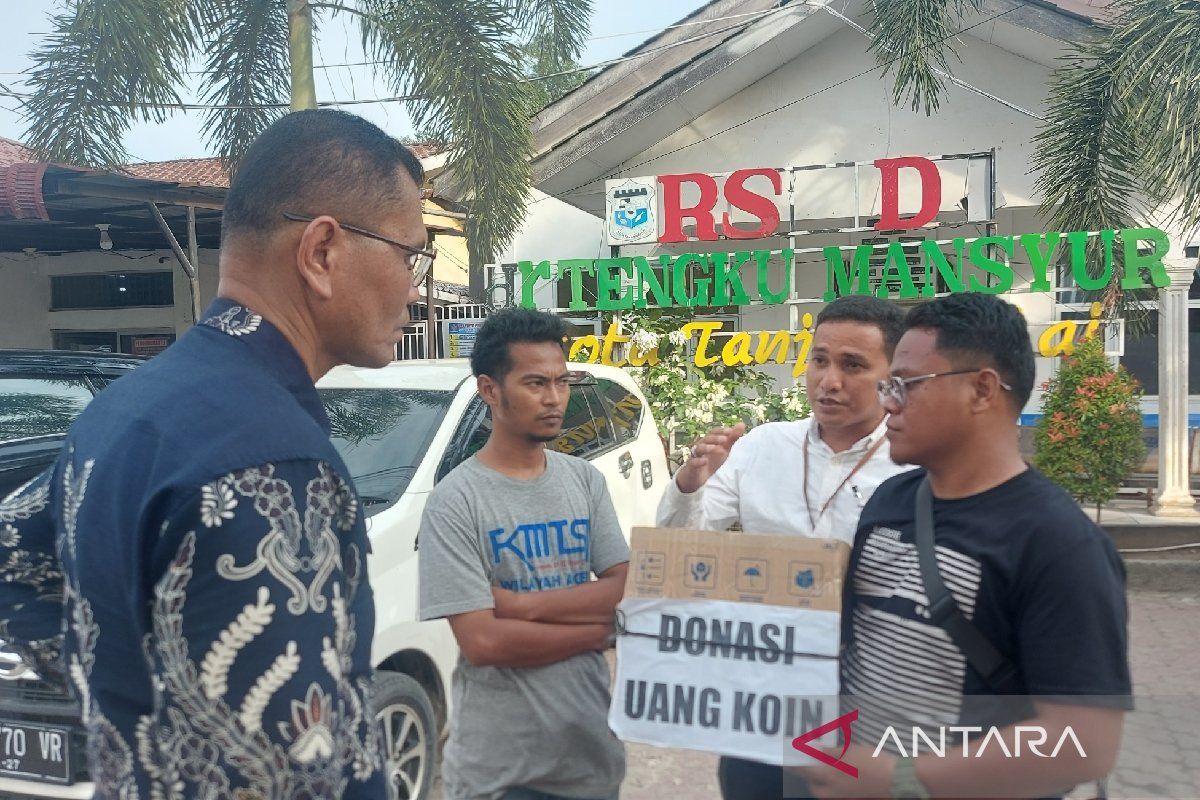 Donasi koin masyarakat Tanjung Balai bantu keluarga pasien terkumpul Rp1.500.500,-