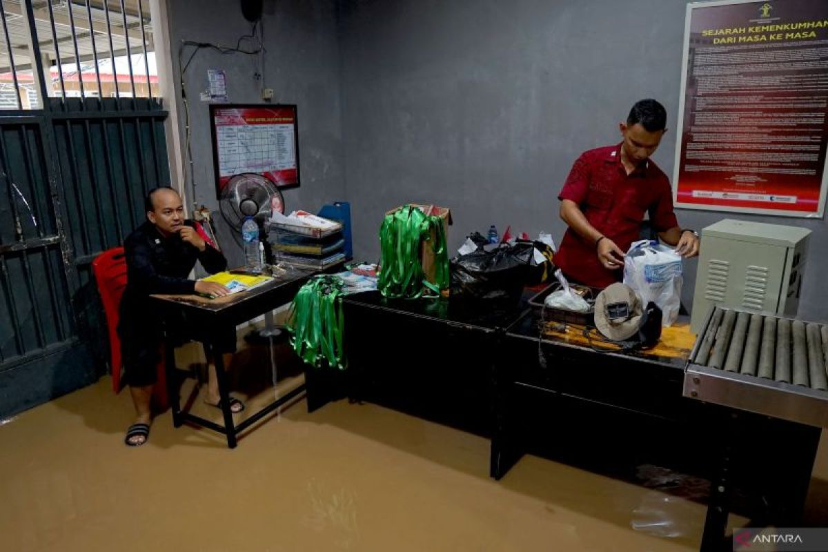 Lapas Kota Gorontalo terendam banjir