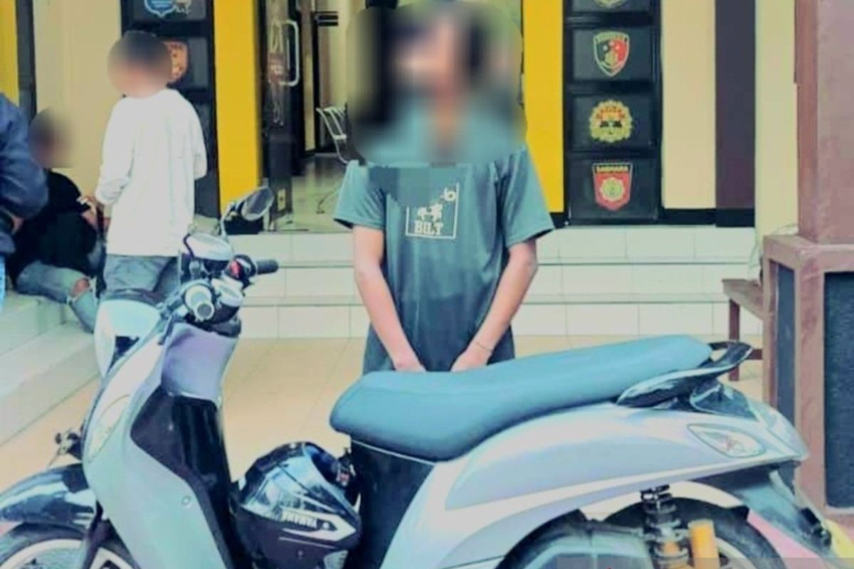 Polisi tangkap terduga pencurian sepeda motor di Gorontalo