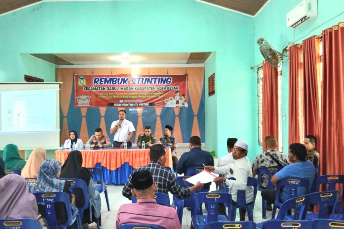 Lima gampong di Aceh Besar bebas stunting