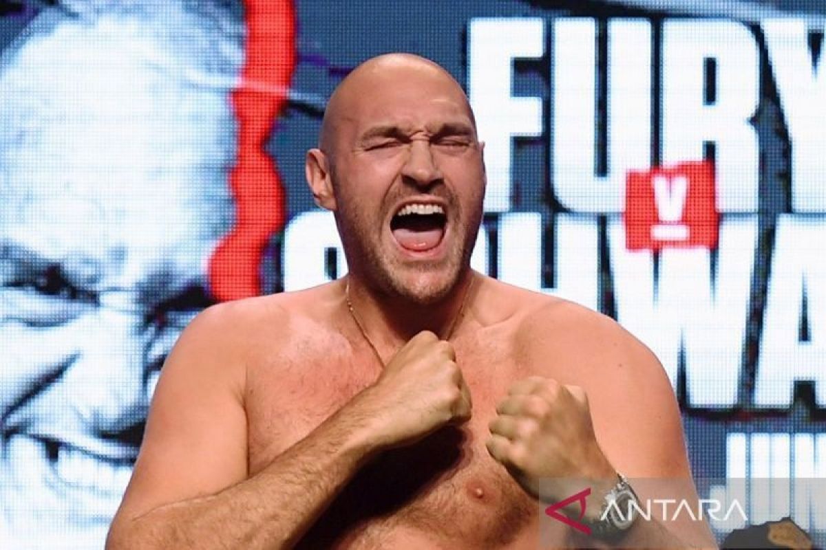 Tyson Fury siap bertarung habis-habisan melawan Oleksandr Usyk