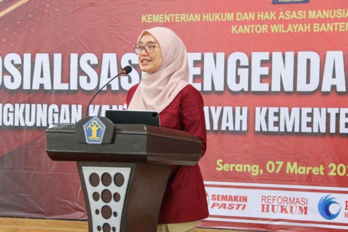 Kemenkumham Banten konsultasi pengoptimalan pengelolaan BNM