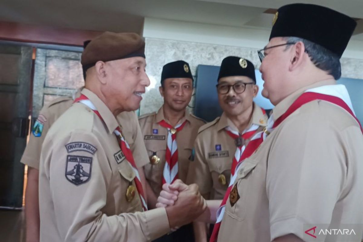 Pramuka Jatim upayakan kemandirian pangan dan energi terbarukan