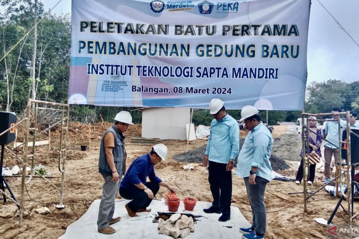 ITS Mandiri Balangan letakkan batu pertama pembangunan gedung baru