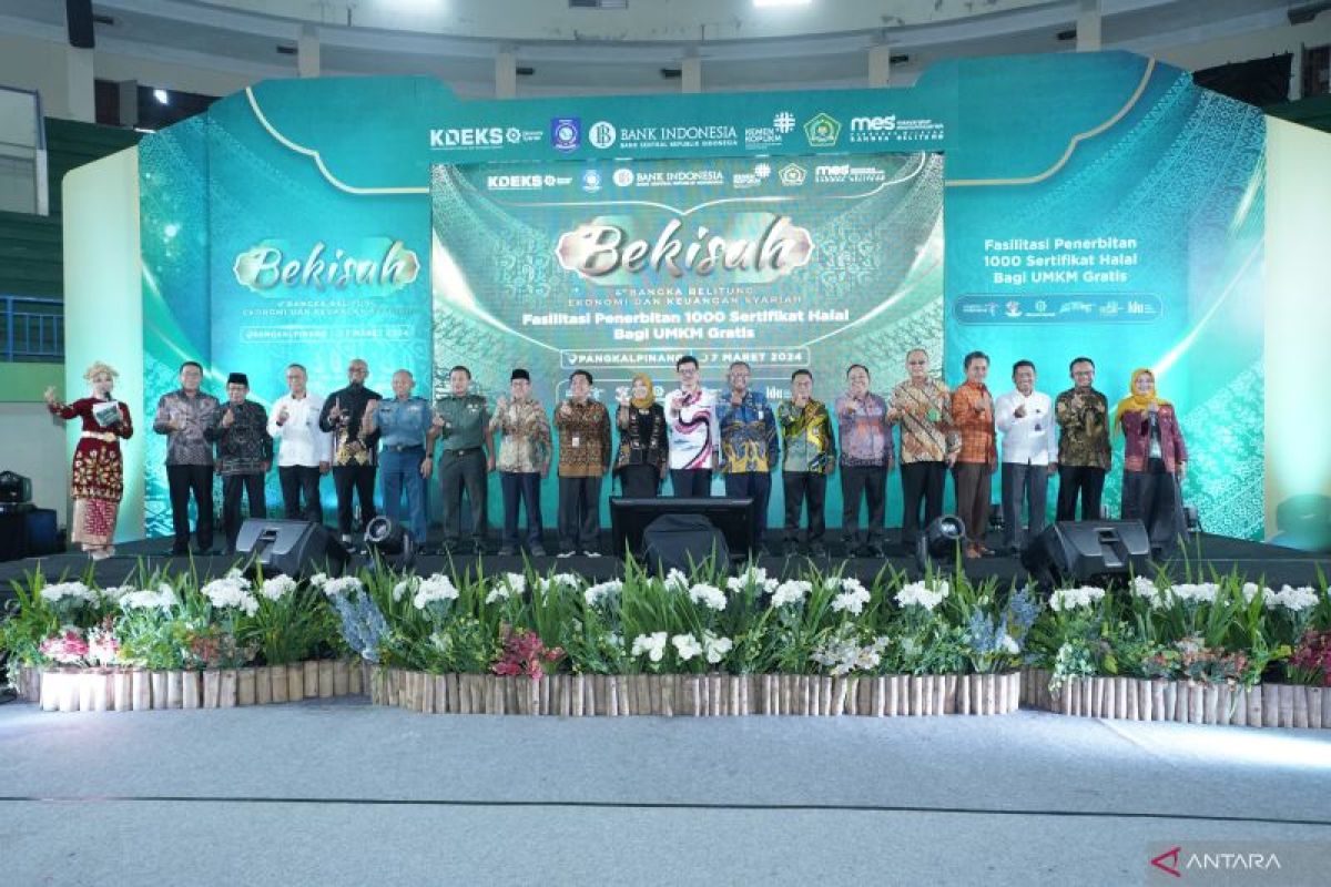 Bekisah ke-4, Bangka Belitung jadi lokasi pertama program 1.000 sertifikasi halal gratis se-Indonesia