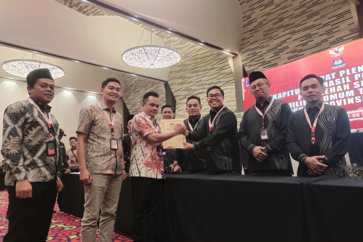 KPU Lampung: saksi pasangan calon 01 dan 03 tidak tanda tangan BA