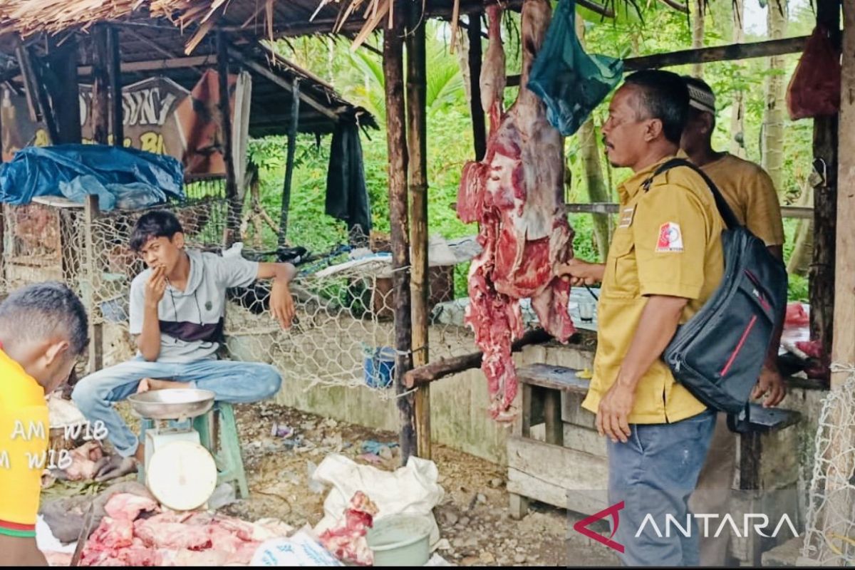 Pemkab Nagan Raya maksimalkan pemeriksaan daging saat tradisi Meugang