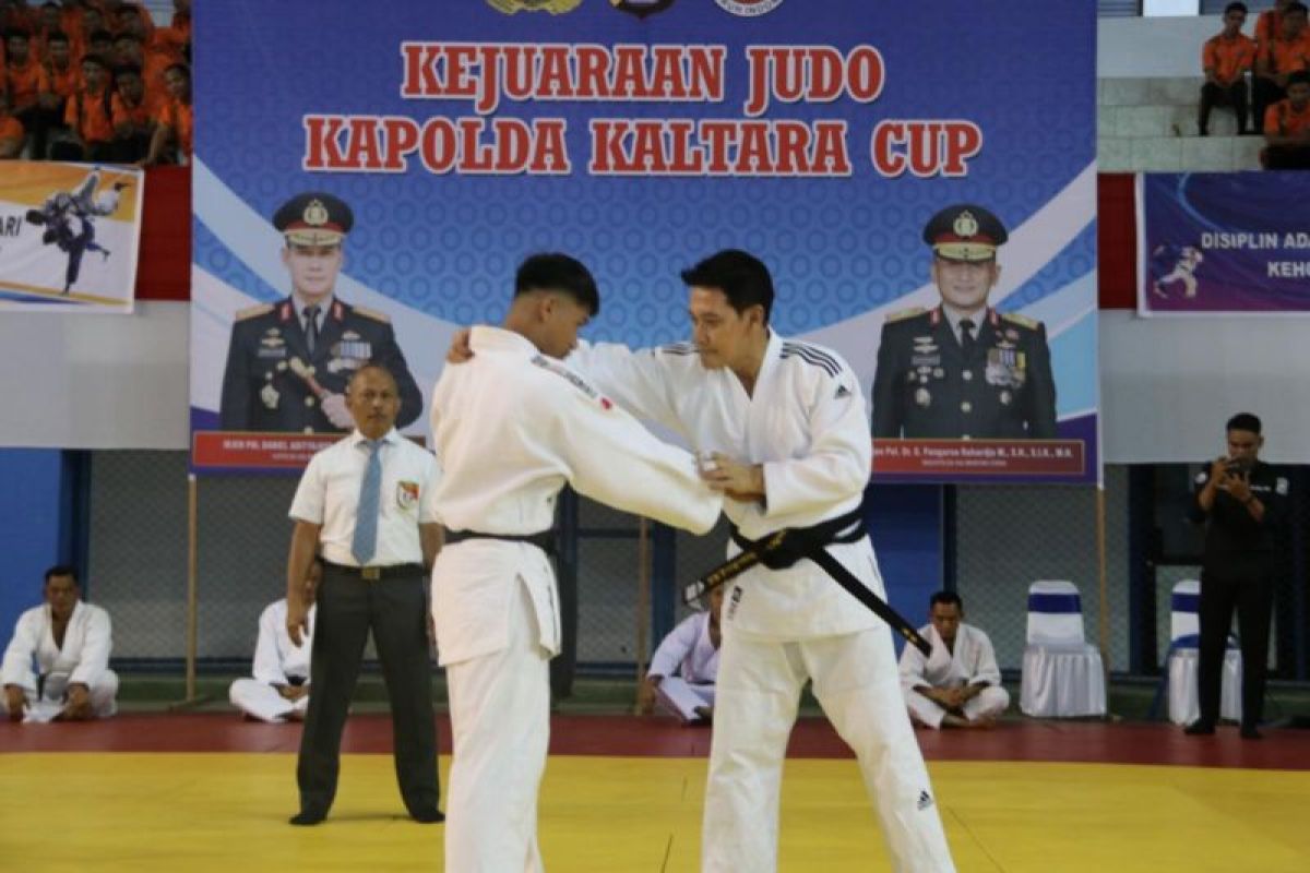 Polda Gelar Kejuaraan Judo Kapolda Kaltara Cup 2024