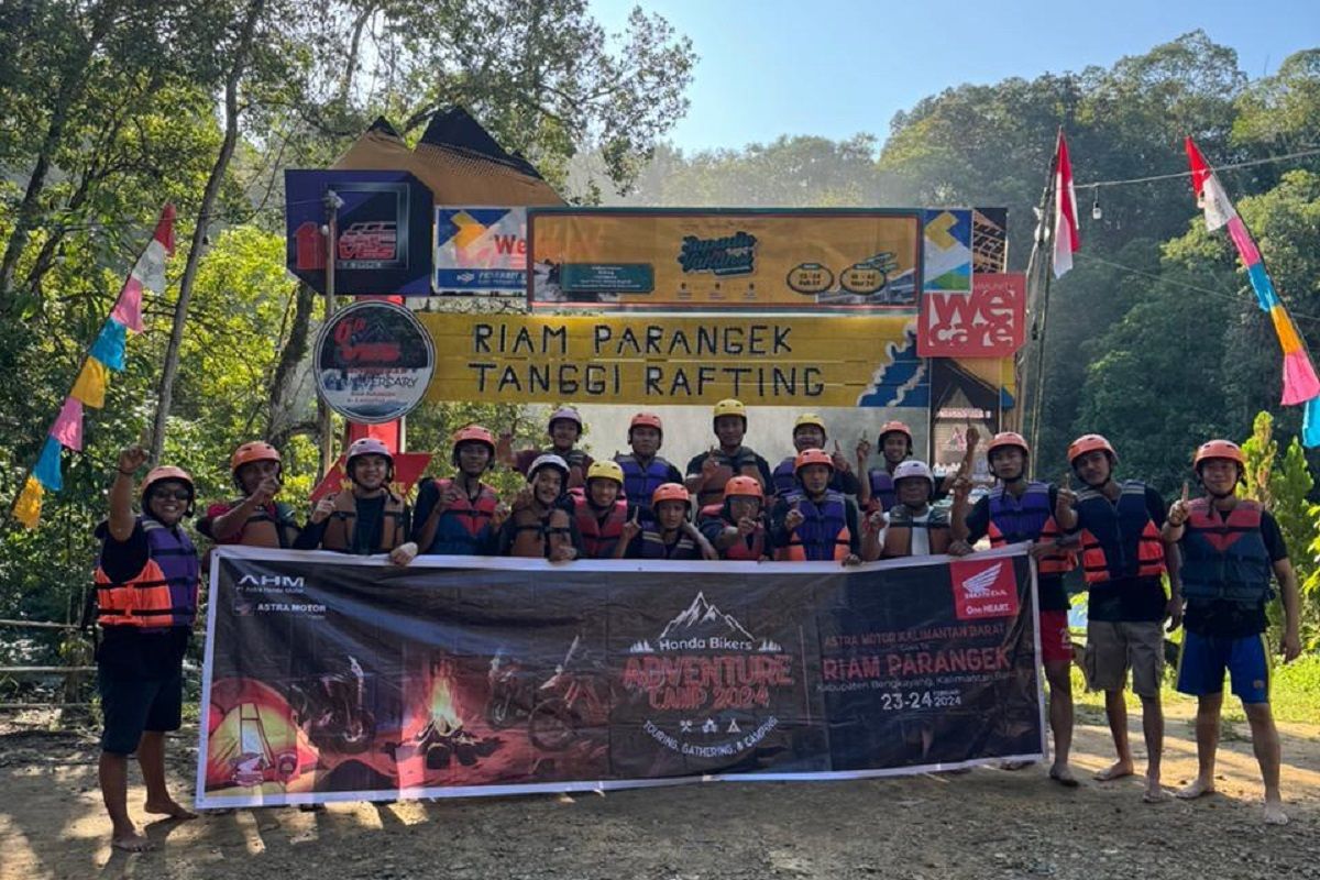 Honda Bikers Adventure Camp Riam Parangek Sanggau Ledo