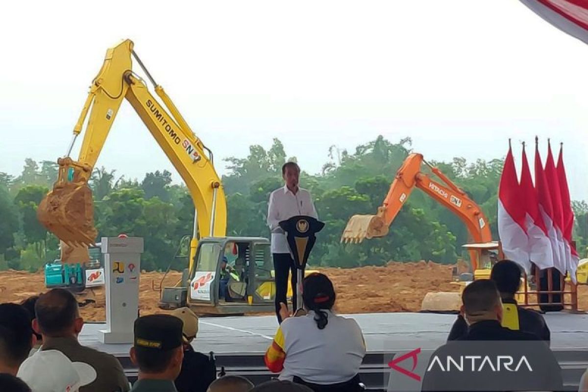 Jokowi tandai pembangunan Paralympic Training Center di Karanganyar