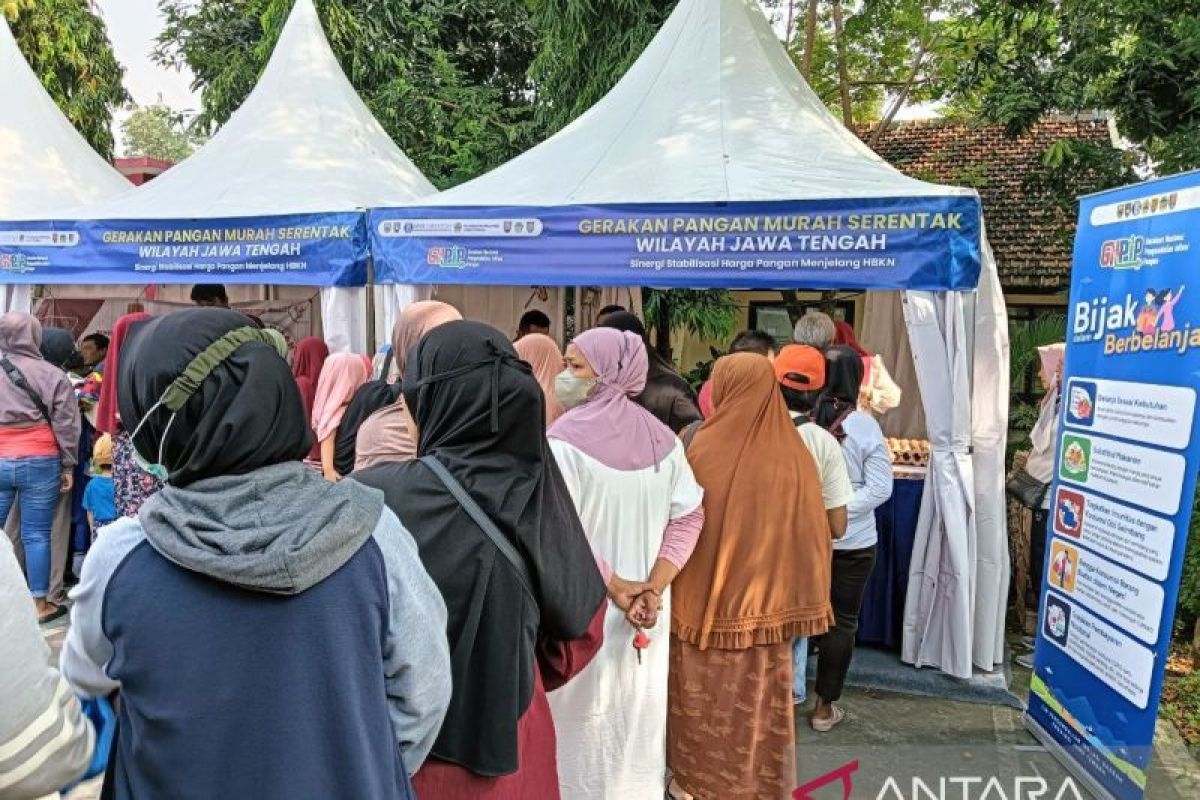 TPID Jateng gelar pasar murah serentak