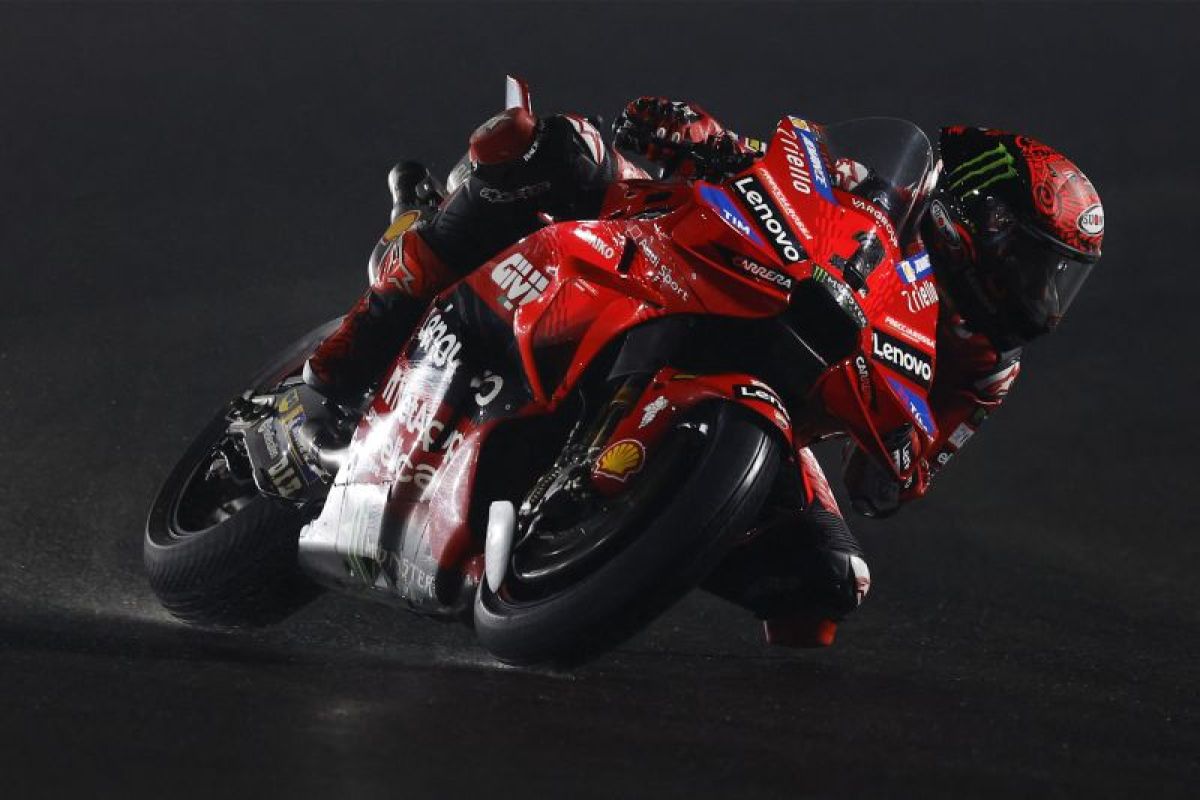 Francesco Bagnaia juarai seri pembuka MotoGP 2024 di Qatar