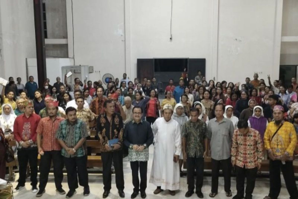MPR RI ajak umat Katolik kerja kebangsaan di Kalimantan Tengah