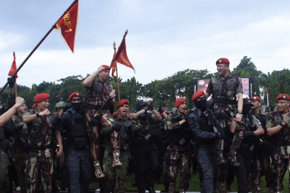Brigjen TNI Djon Afriandi resmi menjabat Danjen Kopassus
