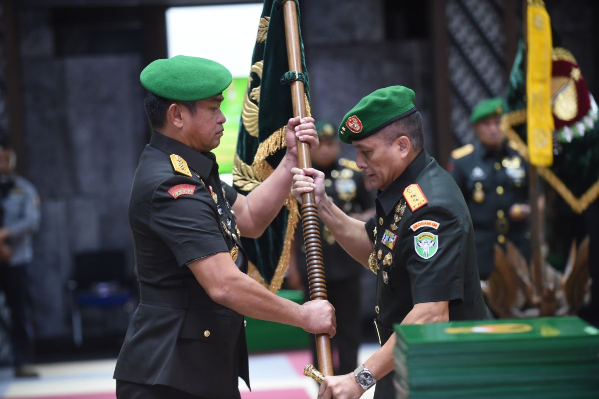 Niko Fahrizal jabat Pangdam IM