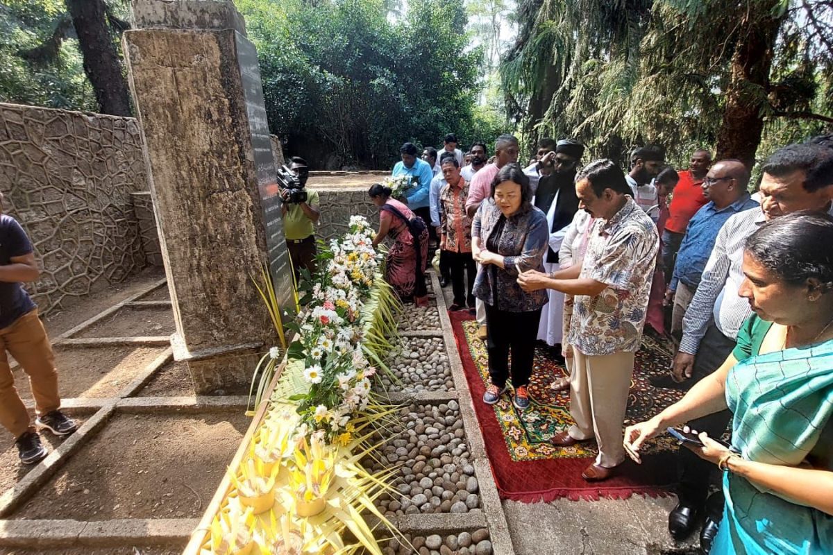 Indonesia-Sri Lanka peringati 50 tahun jatuhnya pesawat jemaah haji di Seven Virgin