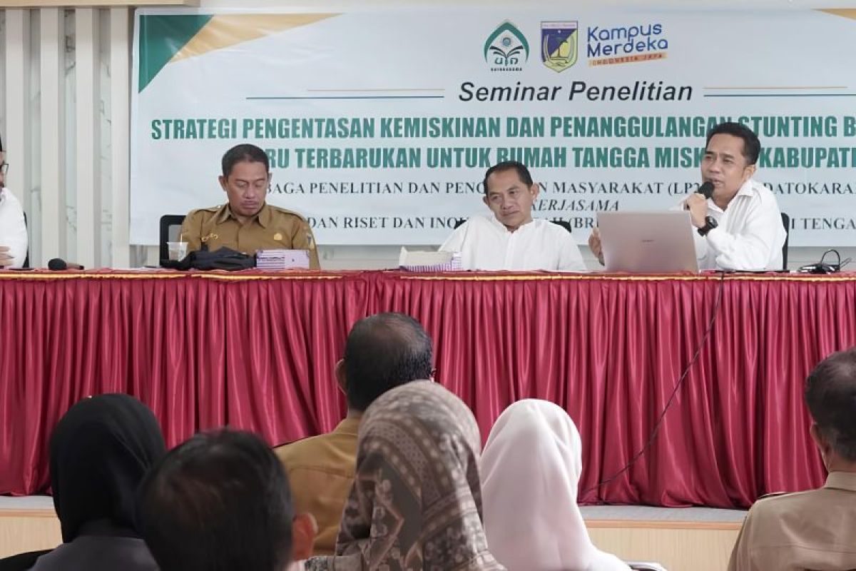 LP2M UIN Datokarama dan BRIDA Sulteng bahas strategi entaskan kemiskinan