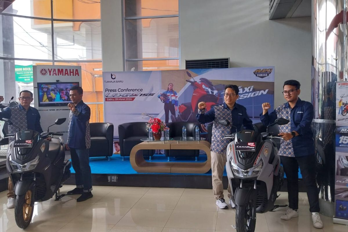 Tjahaja Baru perkenalkan Yamaha LEXi LX 155 di Sumbar